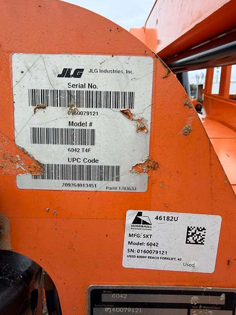 Used 2017 SKYTRAK 6042 Telehandler Forklift