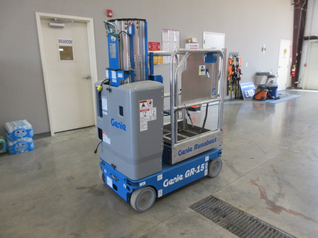 New 2026 GENIE GR-15 Vertical Mast Boom Lift