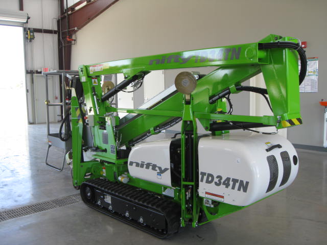 New 2025 NIFTYLIFT TD34TDAC Tracked-Drive Boom Lift