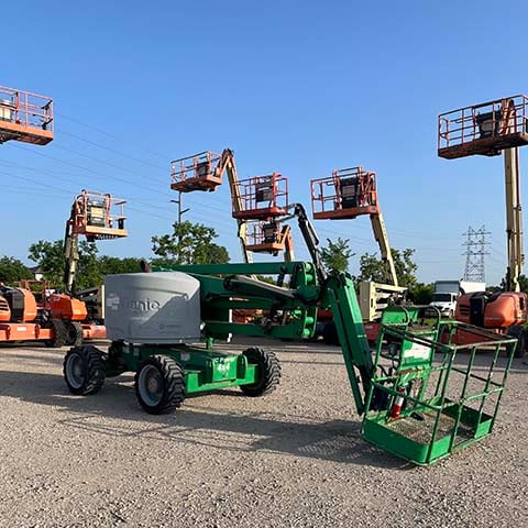 Used 2016 GENIE Z-45/25J RT Articulating Boom Lift