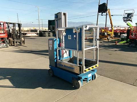 Used 2016 GENIE GR-20 Vertical Mast Boom Lift