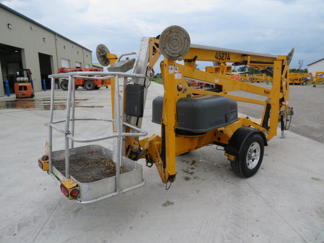 Used 2017 HAULOTTE 4527A Towable Boom Lift