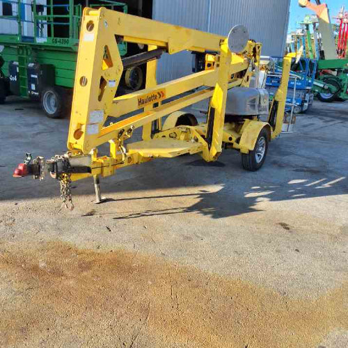 Used 2017 HAULOTTE 4527A Towable Boom Lift
