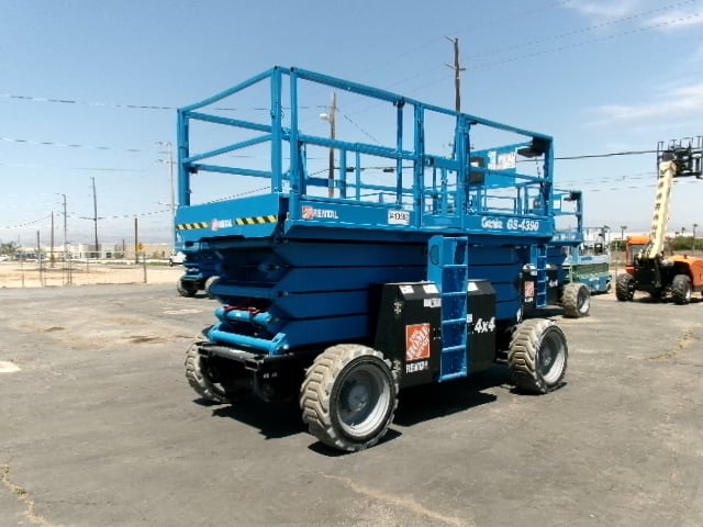 Used 2022 GENIE GS-4390 RT Scissor Lift