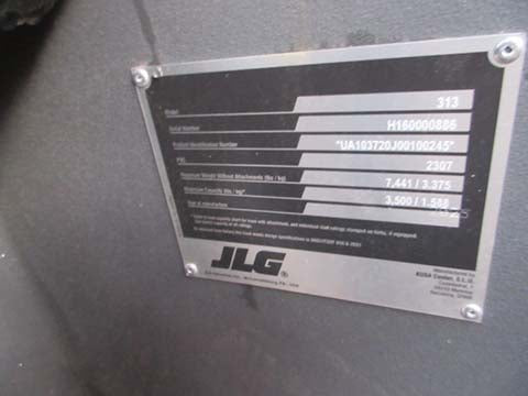 New 2026 JLG 313 Telehandler Forklift