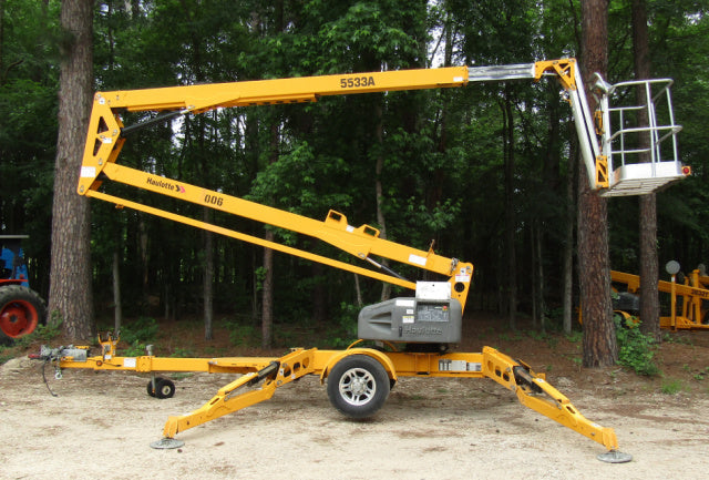 Used 2018 HAULOTTE 5533A Towable Boom Lift