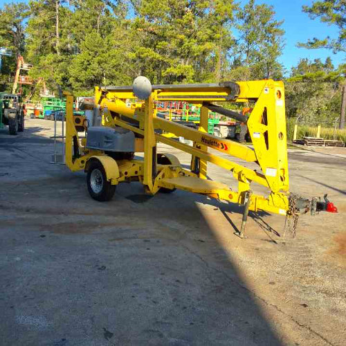 Used 2017 HAULOTTE 4527A Towable Boom Lift