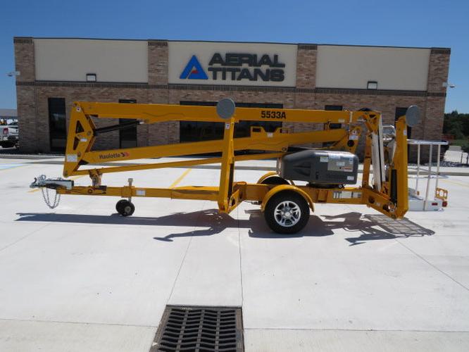 New 2026 HAULOTTE/BIL-JAX 5533A 2WD DRIVE & SET (Traction Drive) Trailer-Mounted Towable Boom Lift, photo 5