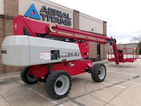 New 2026 MEC 66-RJ Heavy-Duty Telescopic Boom Lift