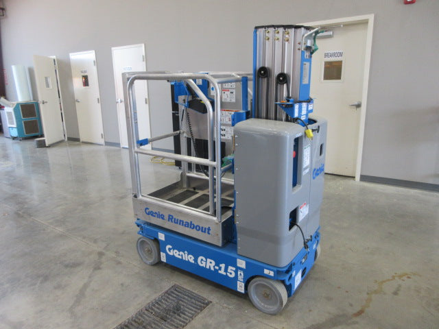 New 2026 GENIE GR-15 Vertical Mast Boom Lift
