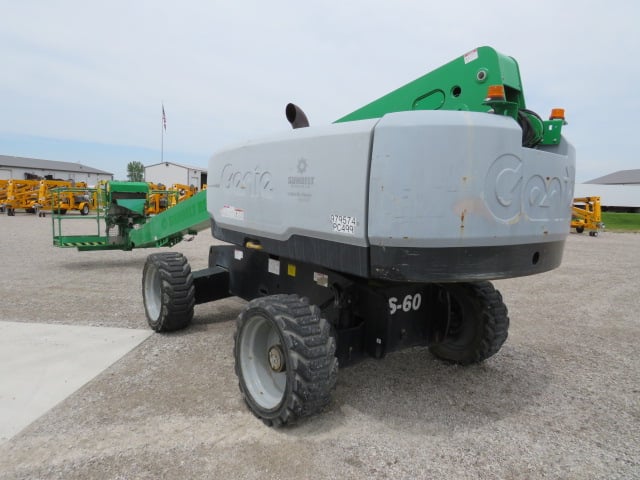 Used 2017 GENIE S-60X Telescopic Boom Lift