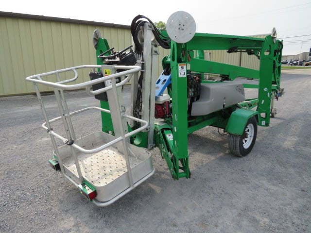 Used 2018 GENIE TZ-50 Towable Boom Lift