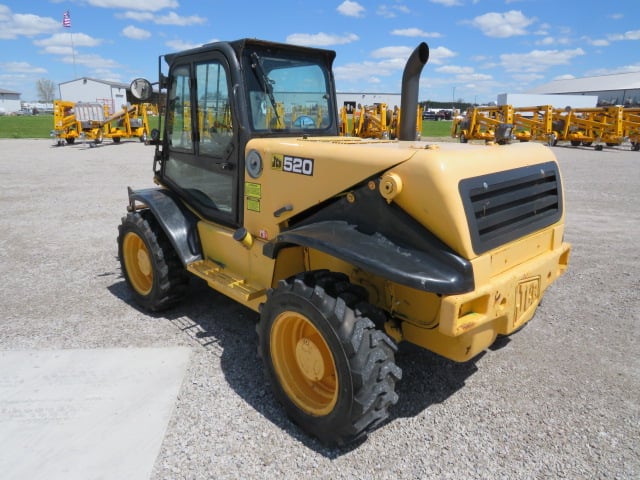 Used 2008 JCB 520-50 Telehandler Forklift