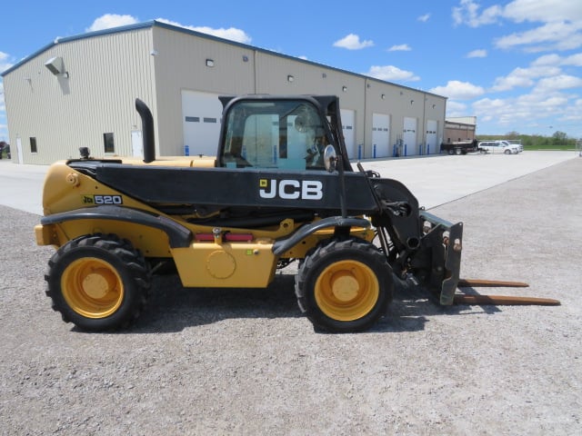 Used 2008 JCB 520-50 Telehandler Forklift