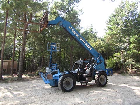 Used 2018 GENIE GTH-1056 Telehandler Forklift