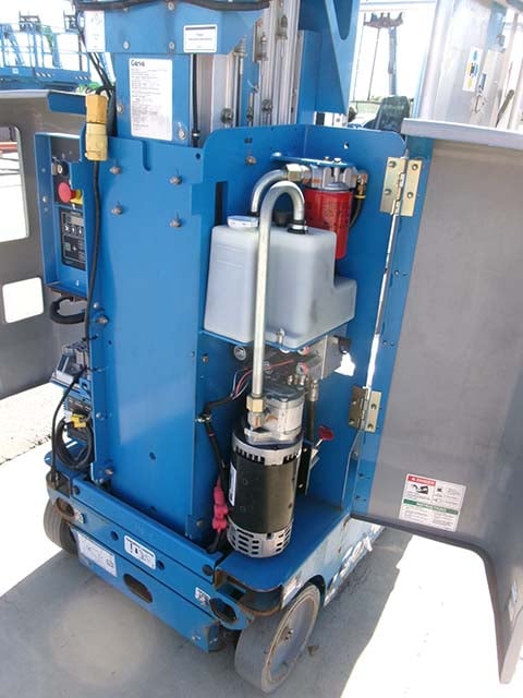 Used 2017 GENIE GR-15 Vertical Mast Boom Lift