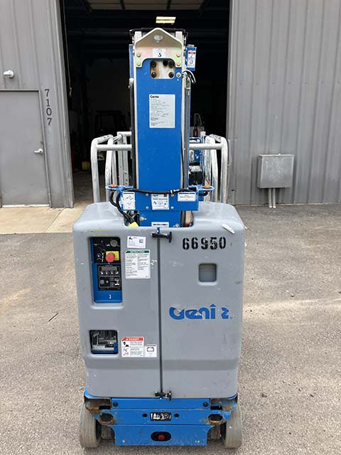 Used 2021 GENIE GR-20 Vertical Mast Boom Lift