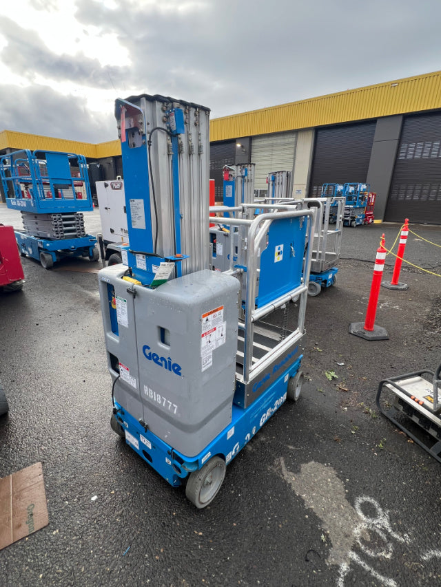 Used 2019 GENIE GR-20 Vertical Mast Boom Lift