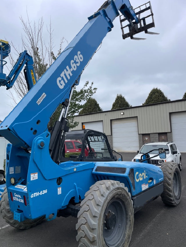 Used 2020 GENIE GTH-636 Telehandler Forklift