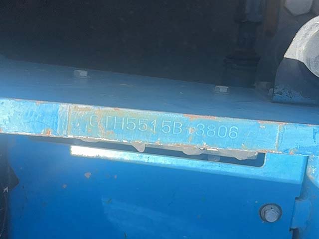 Used 2015 GENIE GTH-5519 Telehandler Forklift