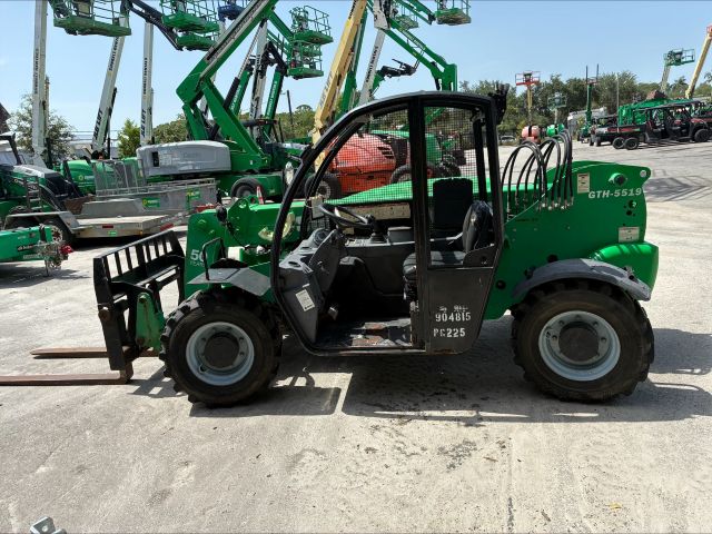 Used 2016 GENIE GTH-5519 Telehandler Forklift