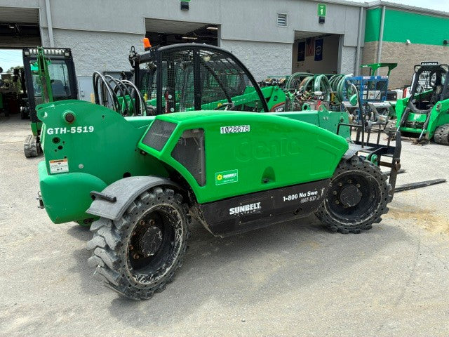 Used 2017 GENIE GTH-5519 Telehandler Forklift