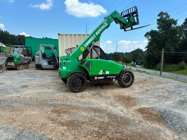Used 2017 GENIE GTH-5519 Telehandler Forklift