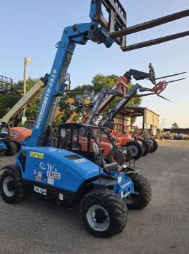 Used 2019 GENIE GTH-5519 Telehandler Forklift