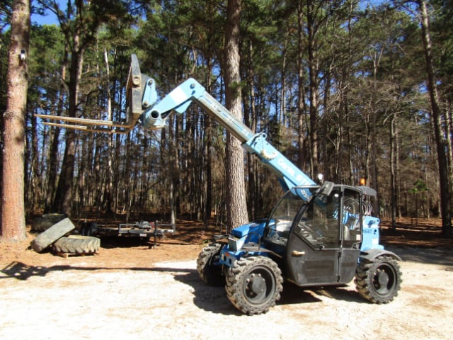 Used 2019 GENIE GTH-5519 Telehandler Forklift