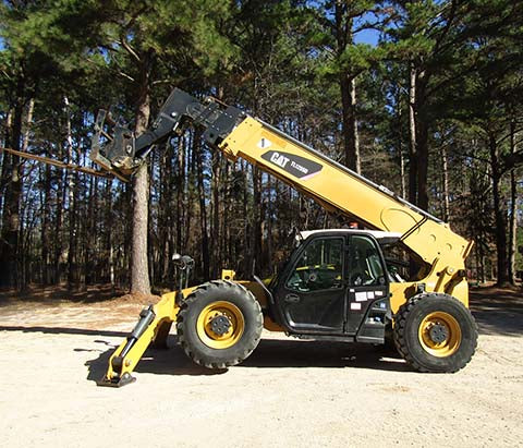 Used 2019 CAT TL1255D Telehandler Forklift