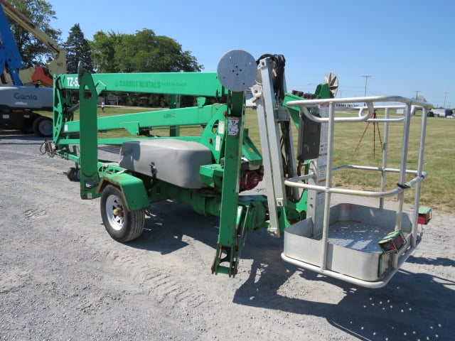 Used 2016 GENIE TZ-50 Towable Boom Lift