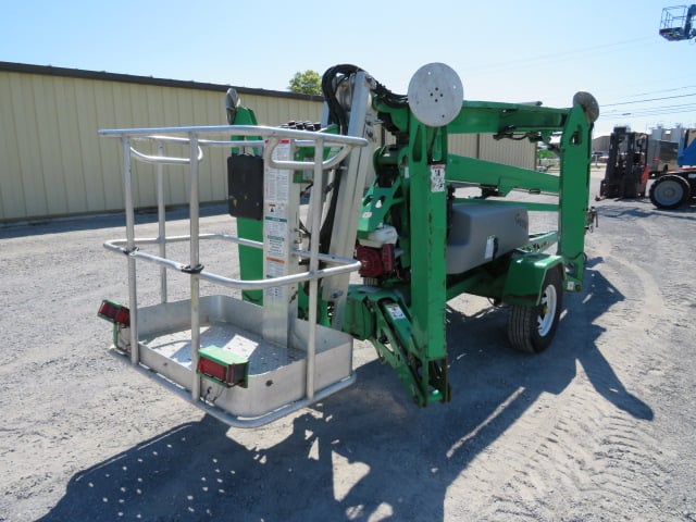 Used 2016 GENIE TZ-50 Towable Boom Lift