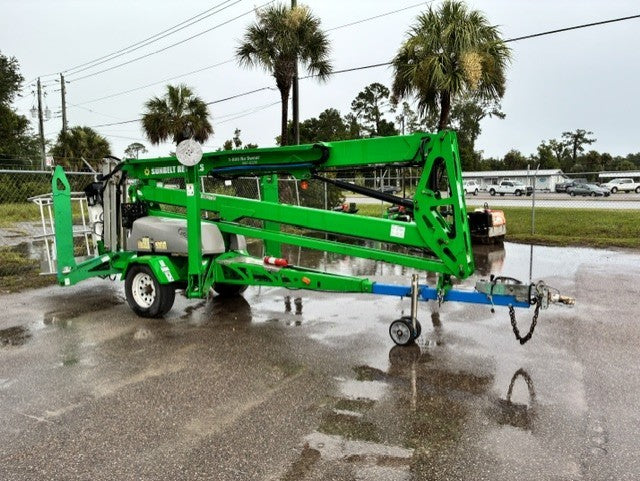 Used 2017 GENIE TZ-50 Towable Boom Lift