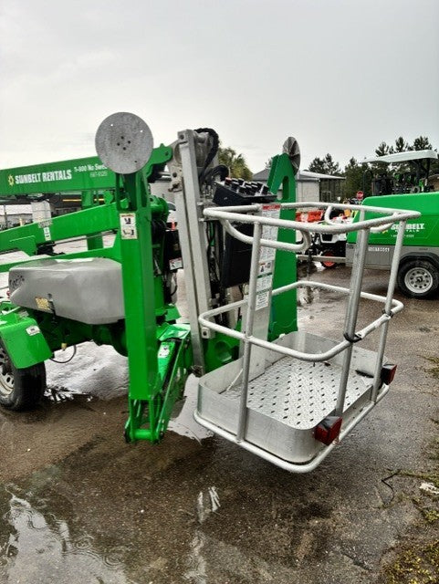 Used 2017 GENIE TZ-50 Towable Boom Lift