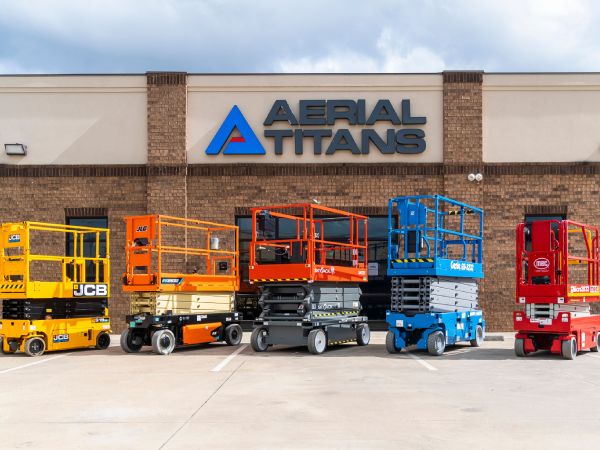 NEW SCISSOR LIFTS
