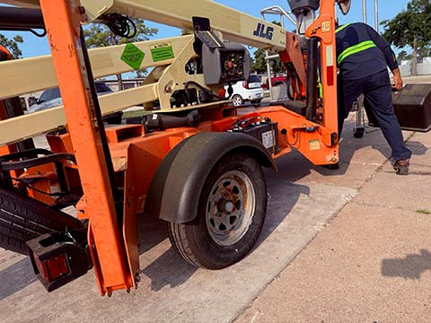Used 2018 JLG T350 Towable Boom Lift