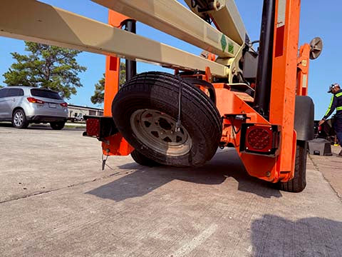 Used 2018 JLG T350 Towable Boom Lift