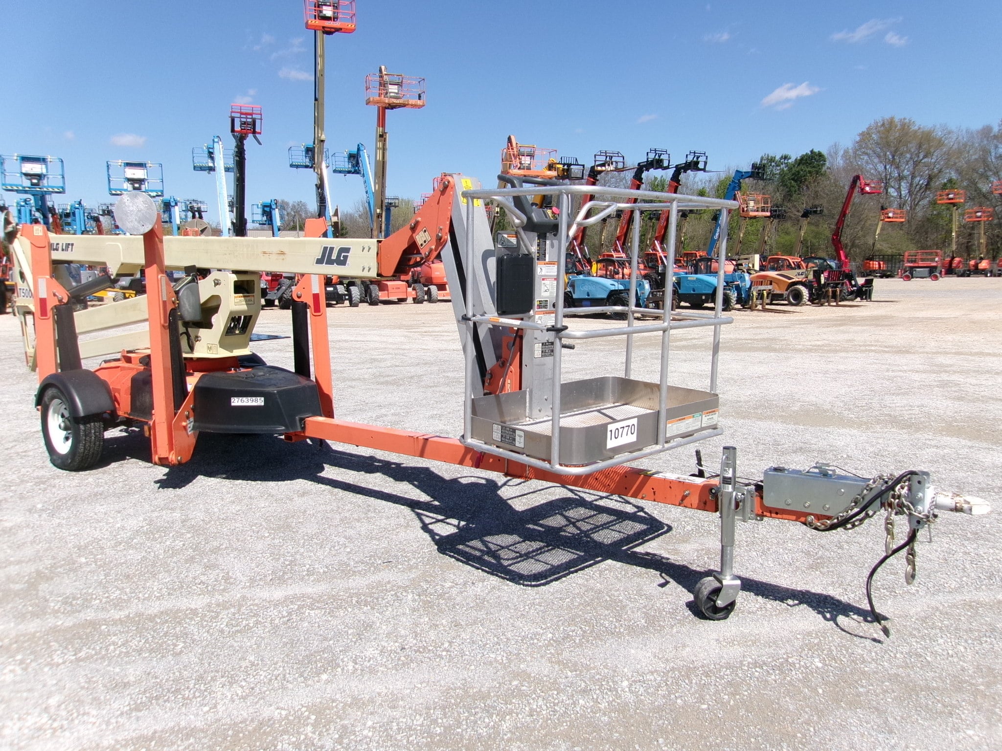 Used 2019 JLG T500J Towable Boom Lift