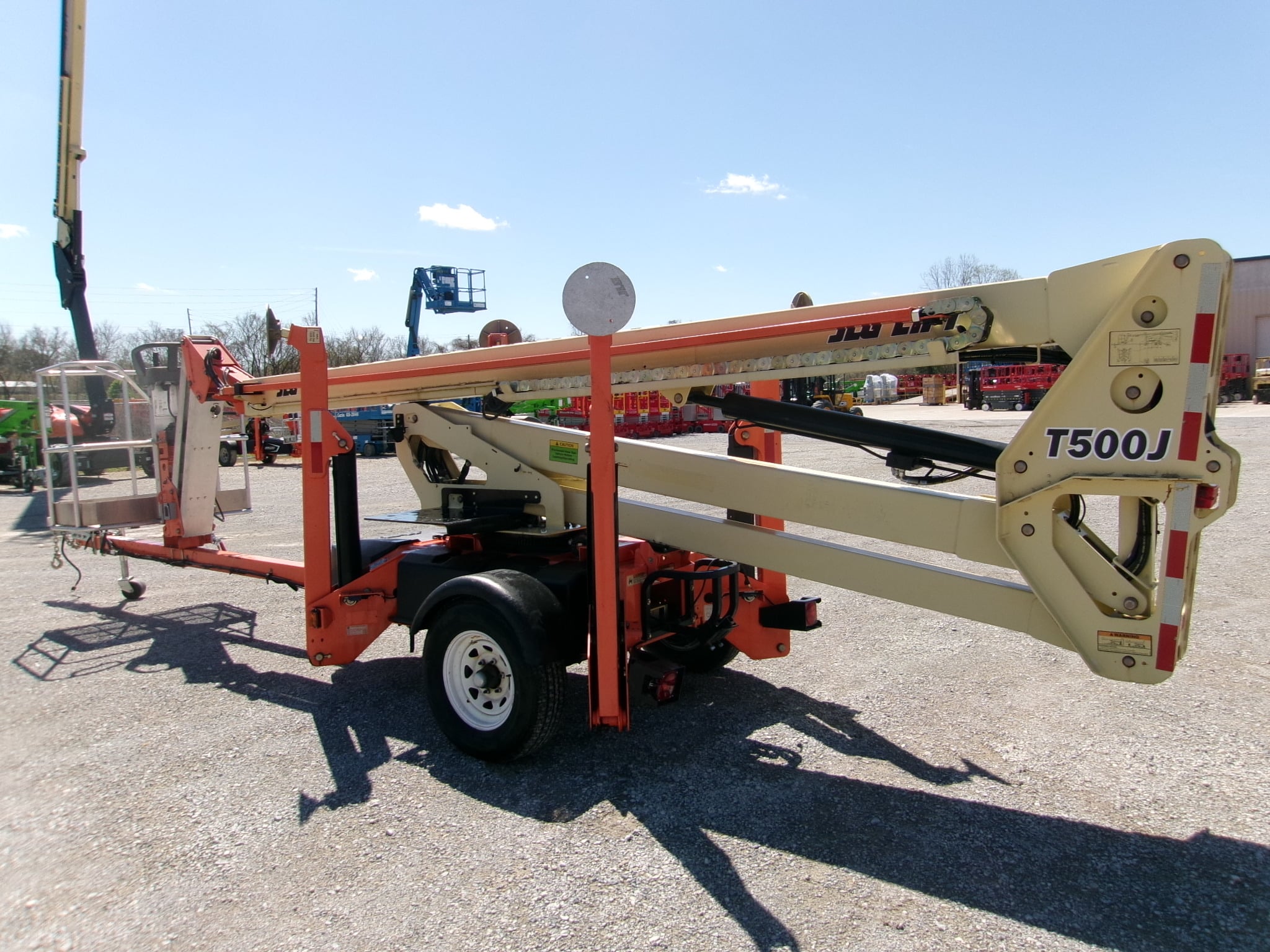 Used 2019 JLG T500J Towable Boom Lift