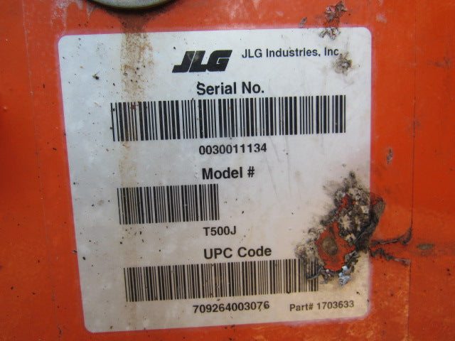 Used 2019 JLG T500J Towable Boom Lift