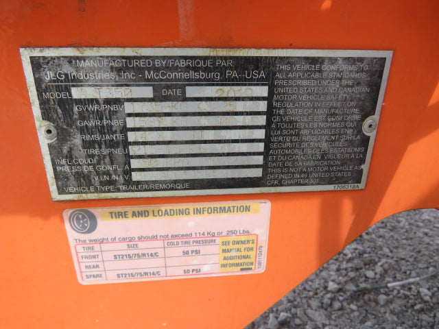 Used 2019 JLG T350 Towable Boom Lift