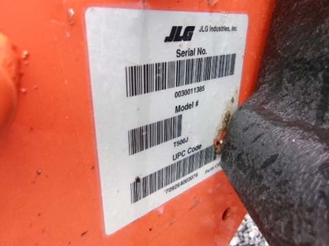 Used 2019 JLG T500J Towable Boom Lift