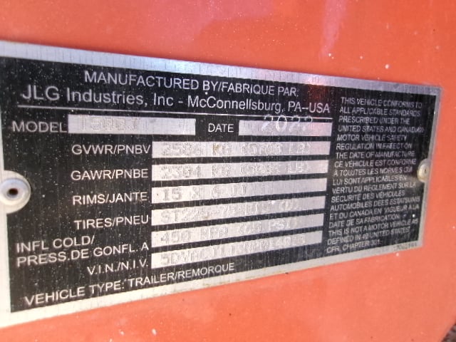 Used 2022 JLG T500J Towable Boom Lift