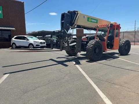 Used 2014 JLG G12-55A Telehandler Forklift