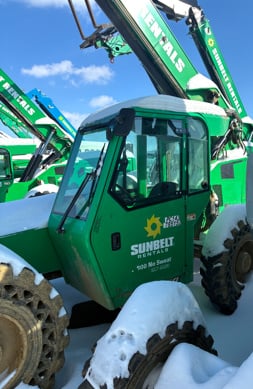 Used 2015 SKYTRAK 10054 Telehandler Forklift