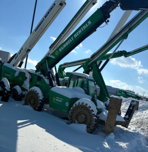 Used 2015 SKYTRAK 10054 Telehandler Forklift