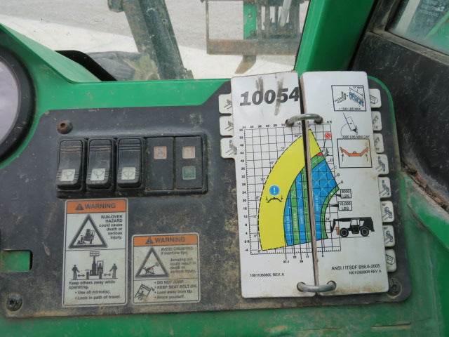 Used 2015 SKYTRAK 10054 Telehandler Forklift