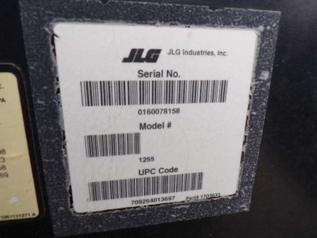 Used 2016 JLG 1255 Telehandler Forklift