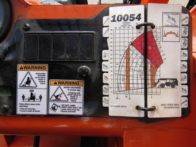 Used 2018 SKYTRAK 10054 Telehandler Forklift