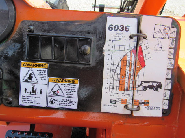 Used 2018 SKYTRAK 6036 Telehandler Forklift